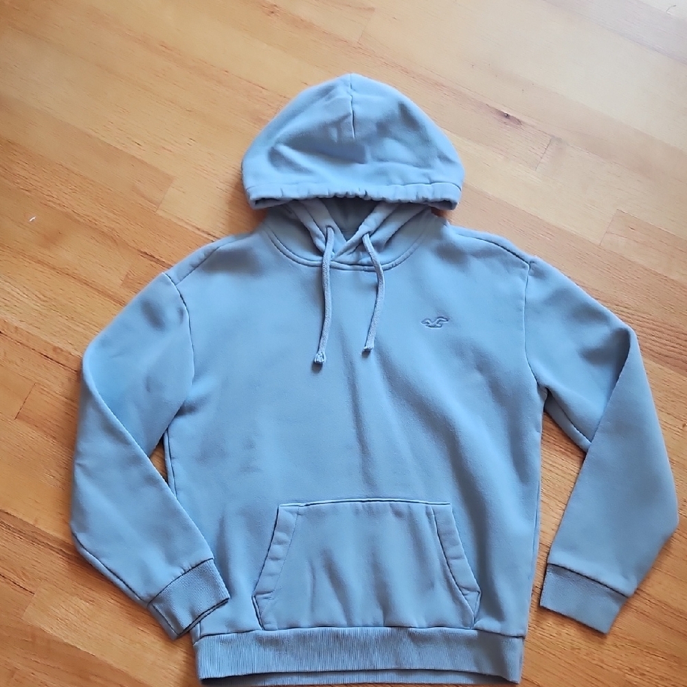 Hollister Feel Good Icon Light Blue Hoodie